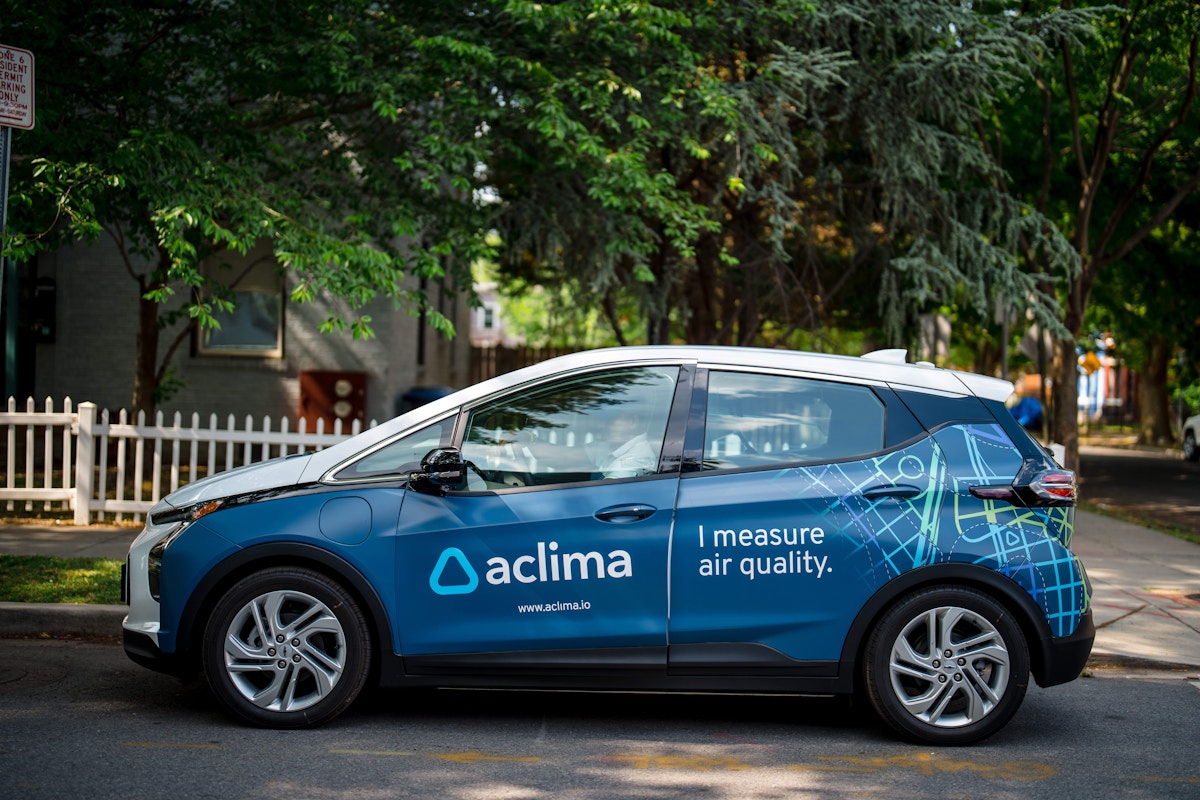 Aclima Air Quality Test Vehicle